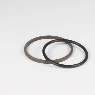 80*8 SPGO পিস্টন সিল নির্মাণ কাজের জন্য PTFE BRONZE/NBR থেকে তৈরি