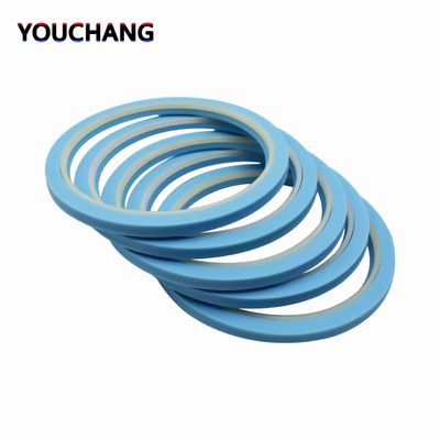 HBY 110 X 125.5 X 6MM রড বাফার সিল ব্যাকআপ রিং রাবার সিল সহ ইউরেথেন পিইউ